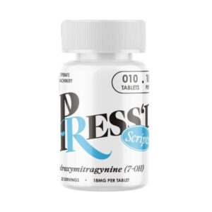 Press'D 7-Hydroxymitragynine Tablets – 18mg Script's Blue, 10ct